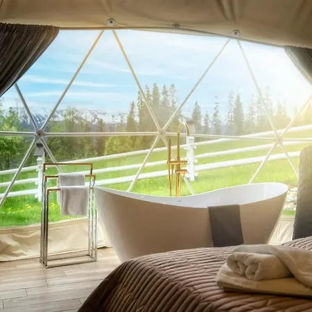 خيمة فخمة Mountain Glamp & Jacuzzi