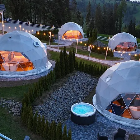 Mountain Glamp & Jacuzzi خيمة فخمة