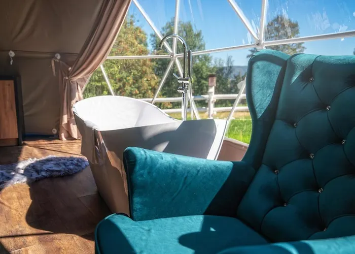 Mountain Glamp & Jacuzzi Luxury tent *