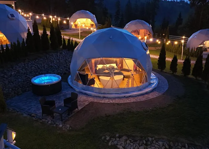 Luxury tent Mountain Glamp & Jacuzzi Zakopane