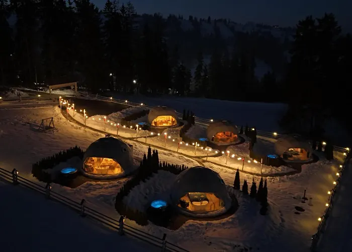 Mountain Glamp & Jacuzzi Luxury tent *