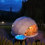 Mountain Glamp - Jacuzzi - Widok Na Góry Campismo de Luxo *