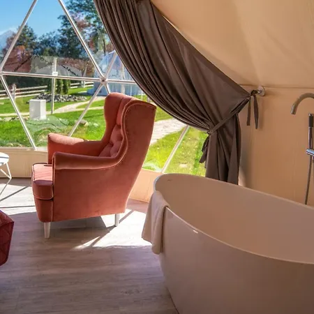 خيمة فخمة Mountain Glamp & Jacuzzi *