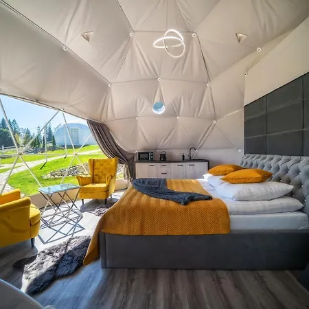Mountain Glamp & Goraca Balia - Juz Od 13 Czerwca Kazdy Glamp Dostepny Z Jacuzzi Na Wylacznosc