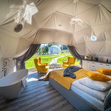 خيمة فخمة Mountain Glamp & Jacuzzi