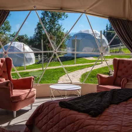Mountain Glamp - Jacuzzi - Widok Na Gory Luxury tent *