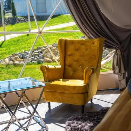 Mountain Glamp - Jacuzzi - Widok Na Gory Luxuszelt