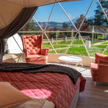 Mountain Glamp & Jacuzzi خيمة فخمة