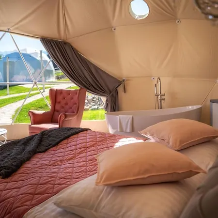 Mountain Glamp - Jacuzzi - Widok Na Gory Luxury tent