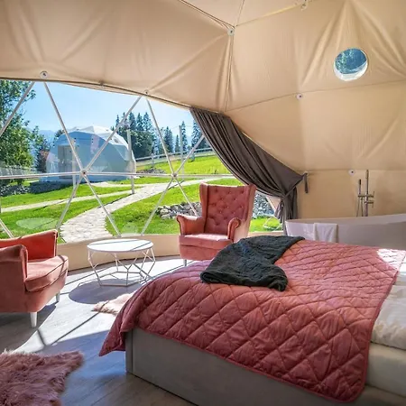 Mountain Glamp & Jacuzzi خيمة فخمة زاكوباني