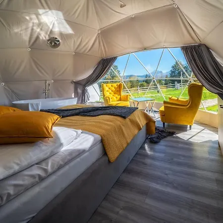 Mountain Glamp - Jacuzzi - Widok Na Gory Luxuszelt Zakopane