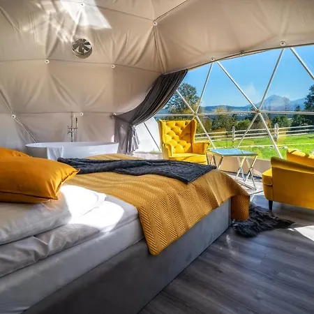 Mountain Glamp & Goraca Balia - Juz Od 13 Czerwca Kazdy Glamp Dostepny Z Jacuzzi Na Wylacznosc Luxury tent