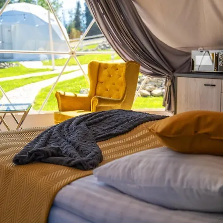 Luxury tent Mountain Glamp & Goraca Balia - Juz Od 13 Czerwca Kazdy Glamp Dostepny Z Jacuzzi Na Wylacznosc Zakopane