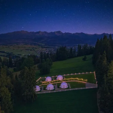 Luxuszelt Mountain Glamp & Jacuzzi Zakopane