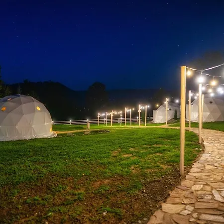 Mountain Glamp & Jacuzzi خيمة فخمة
