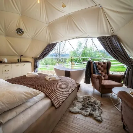 Mountain Glamp & Goraca Balia - Juz Od 13 Czerwca Kazdy Glamp Dostepny Z Jacuzzi Na Wylacznosc Glamping