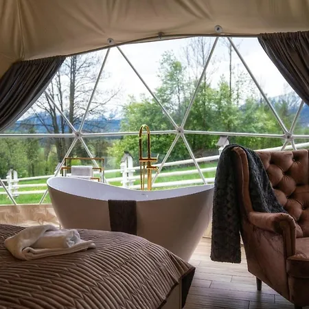 Mountain Glamp & Goraca Balia - Juz Od 13 Czerwca Kazdy Glamp Dostepny Z Jacuzzi Na Wylacznosc *