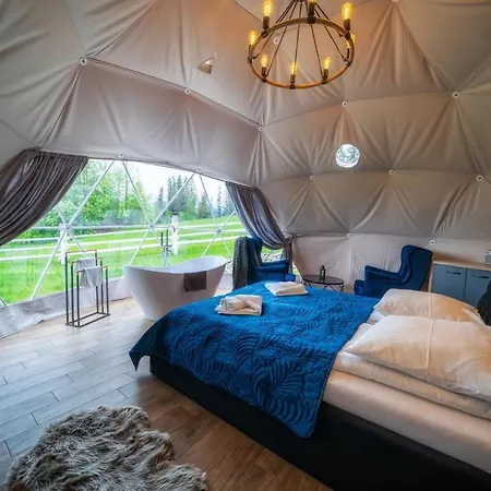 Mountain Glamp & Goraca Balia - Juz Od 13 Czerwca Kazdy Glamp Dostepny Z Jacuzzi Na Wylacznosc