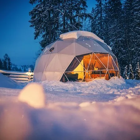 Mountain Glamp - Jacuzzi - Widok Na Gory Luxury tent Zakopane