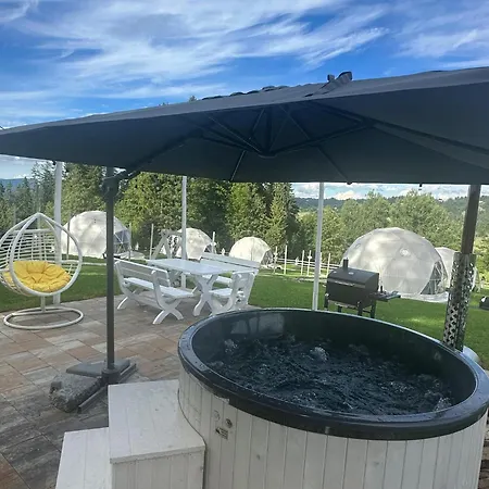 Luxury tent Mountain Glamp & Goraca Balia - Juz Od 13 Czerwca Kazdy Glamp Dostepny Z Jacuzzi Na Wylacznosc Zakopane