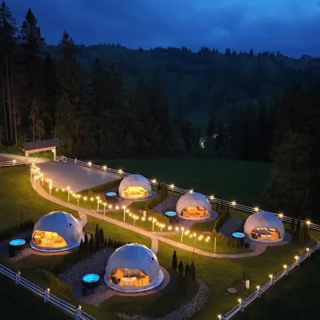 Mountain Glamp & Jacuzzi خيمة فخمة