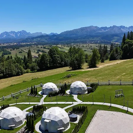 Mountain Glamp Zakopane - Jacuzzi - Widok na Góry Campo de lujo