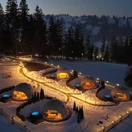 Mountain Glamp Zakopane - Jacuzzi - Widok na Góry Campo de lujo *