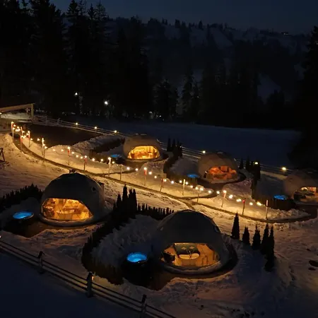 Mountain Glamp & Jacuzzi Luxury tent *