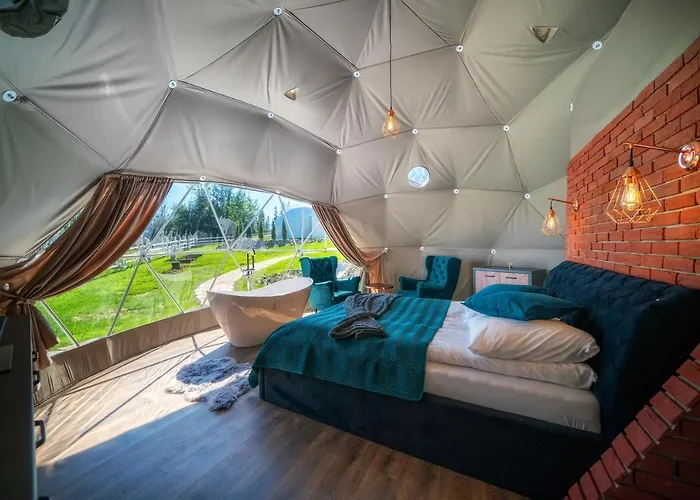 Mountain Glamp & Jacuzzi Luksusowy namiot *