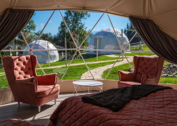 Mountain Glamp & Jacuzzi Luksusowy namiot *