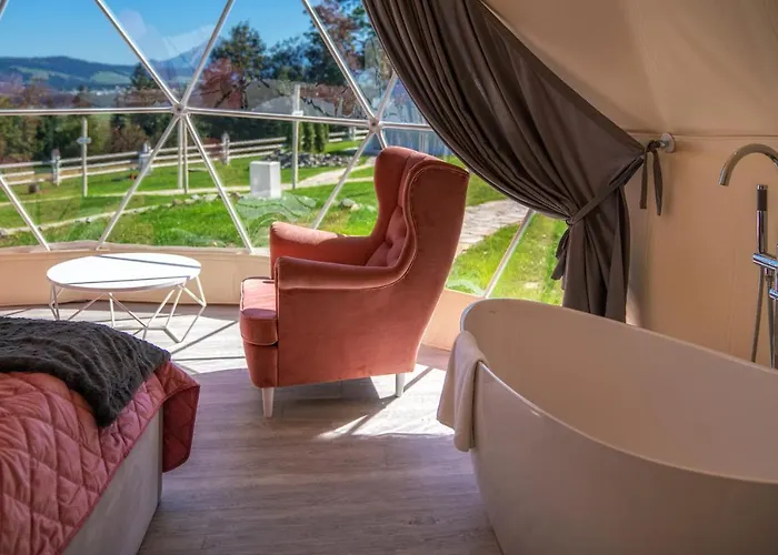 Mountain Glamp & Jacuzzi Luksusowy namiot