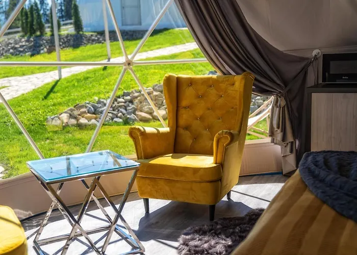 Mountain Glamp & Jacuzzi Luksusowy namiot