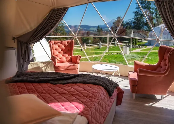 Mountain Glamp & Jacuzzi Luksusowy namiot