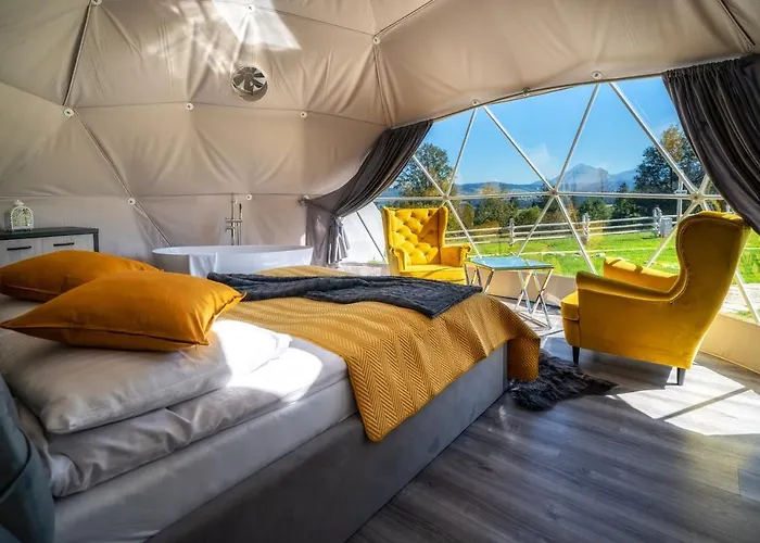 Mountain Glamp & Jacuzzi Luksusowy namiot