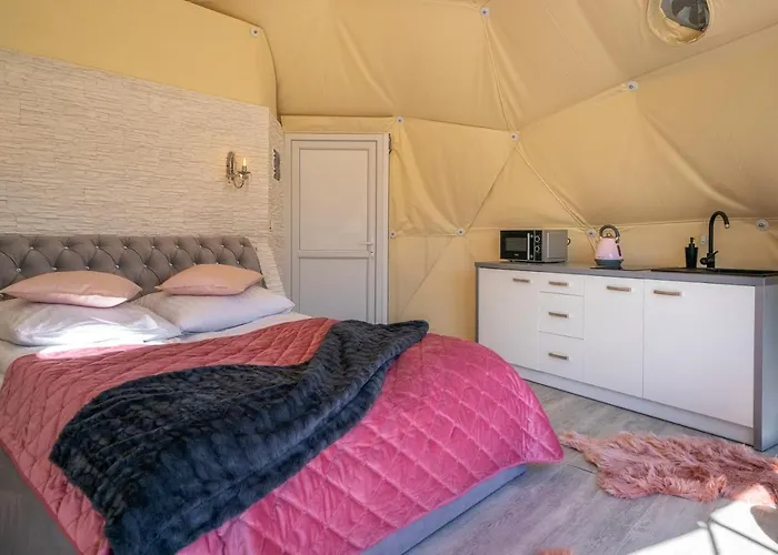 Mountain Glamp & Jacuzzi Luxury tent *