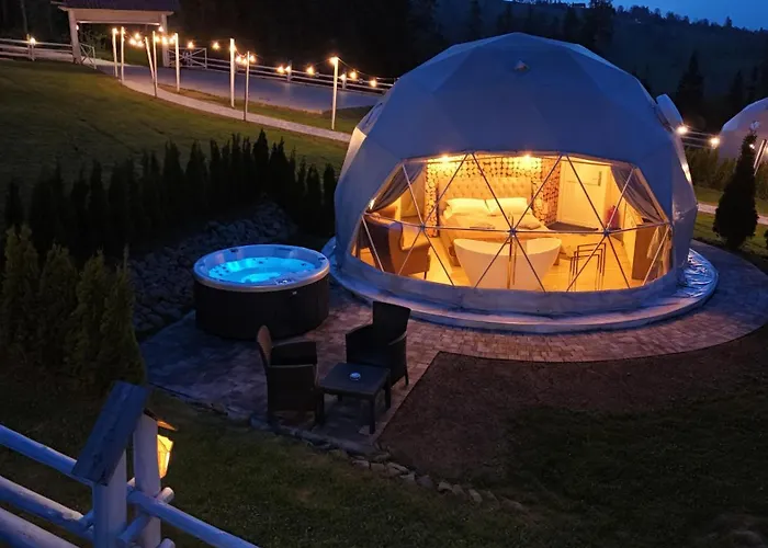 Mountain Glamp & Jacuzzi Luxussátor