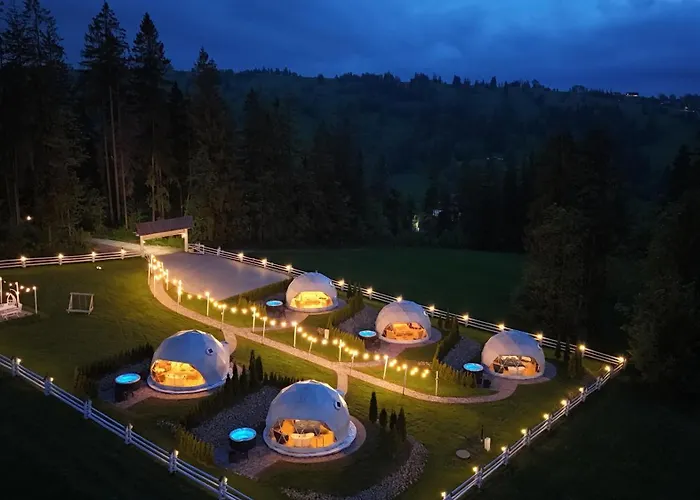 Mountain Glamp & Jacuzzi Luksusowy namiot