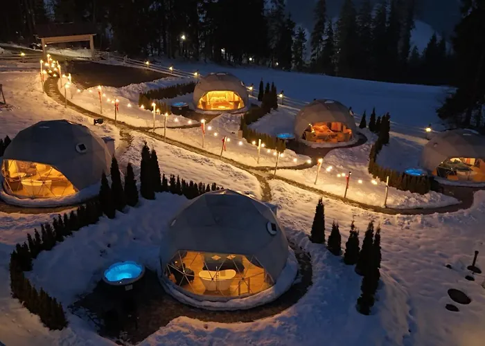Luxury tent Mountain Glamp & Jacuzzi *